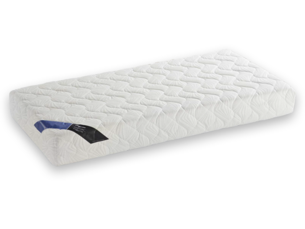 Colchón para cama articulada con núcleo flexible Conforsuit de lata densidad perfilado y 5cm de viscoelástica perforada conectada a amplios canales de ventilación para una mayor flexibilidad y comodidad, así como una alta transpiración.